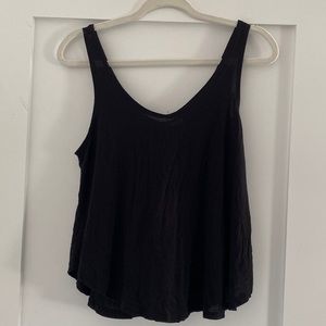 Black medium tank top